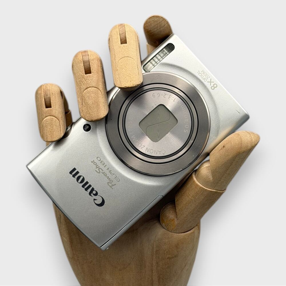 Canon PowerShot ELPH 180 Digital Camera | 20MP | Silver